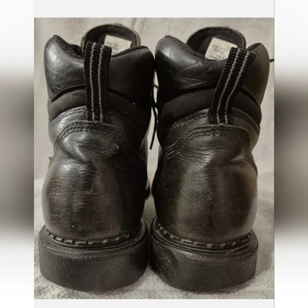 Red Wing Dyna Force Steel Toe Work Boots Mens 11.5 B Leather 923 EH
